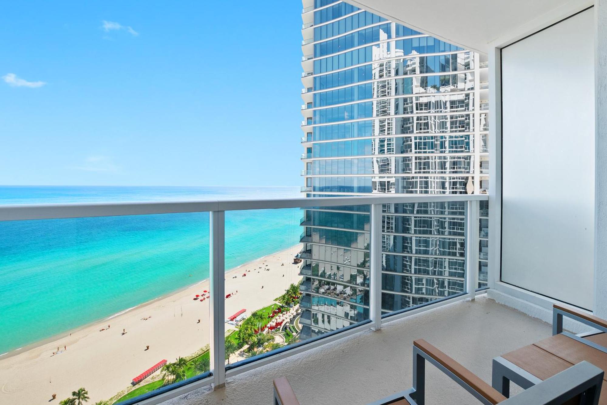 Trump International Deluxe 2 Queen Bed Ocean Front Sunny Isles Beach Buitenkant foto